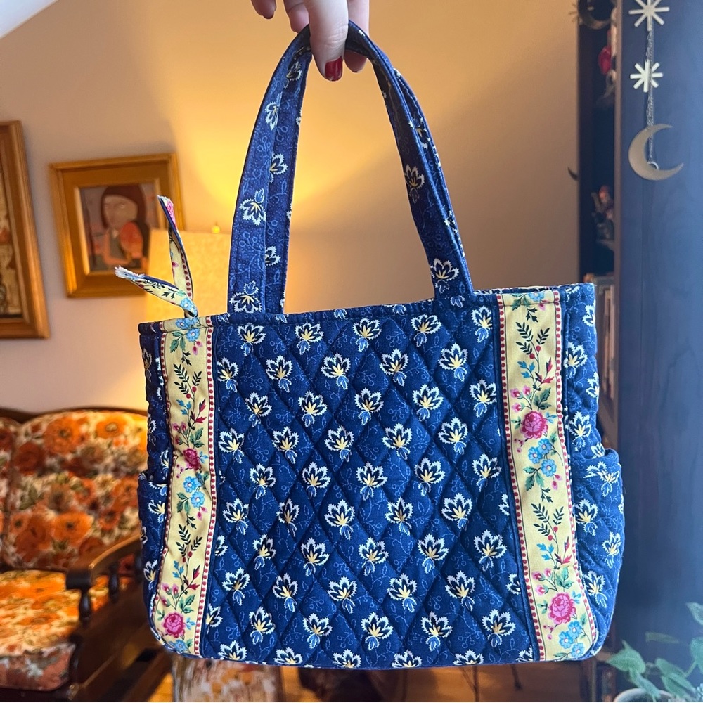 Vera Bradley Maison Blue Bag (Retired Pattern)